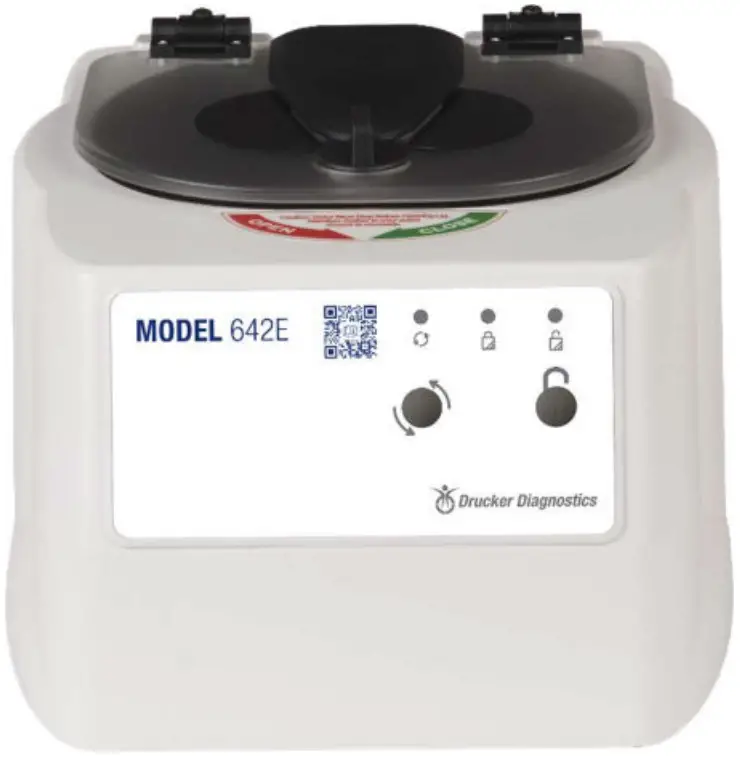 Drucker Diagnostics 642E Single Speed Electronic Centrifuge