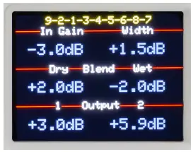 DuTCH IC2.1 Insert Computer Audio Chocolate - Centre of the display