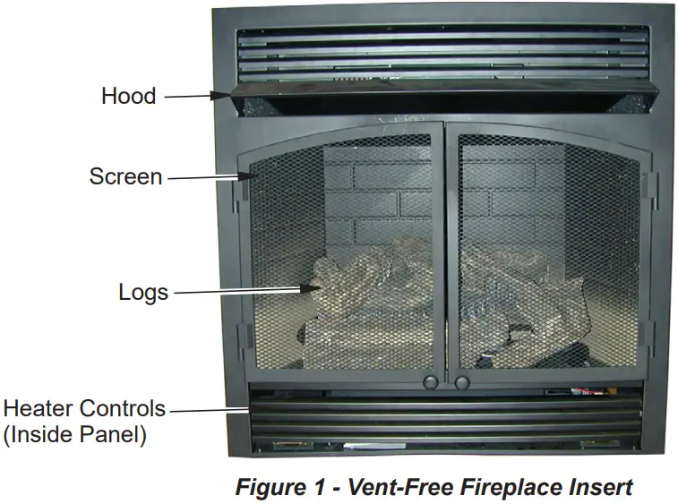 Duluth Forge FDF400T ZC Dual Fuel Ventless Gas Fireplace Insert - PRODUCT IDENTIFICATION