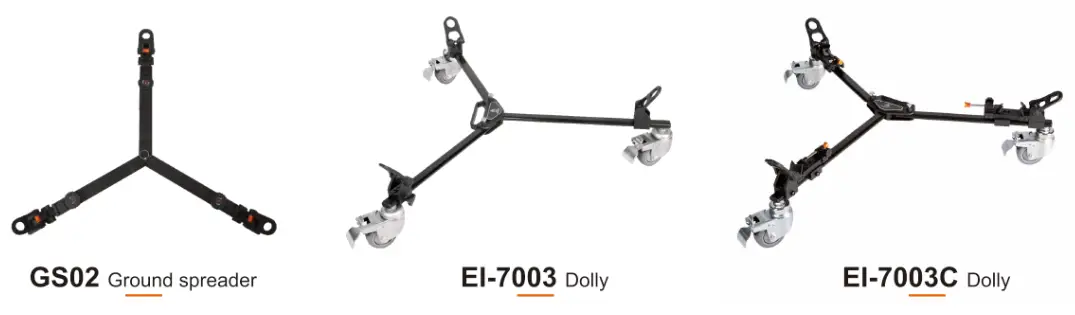 E-Image video EH780 75mm Fluid Video Head - accessories