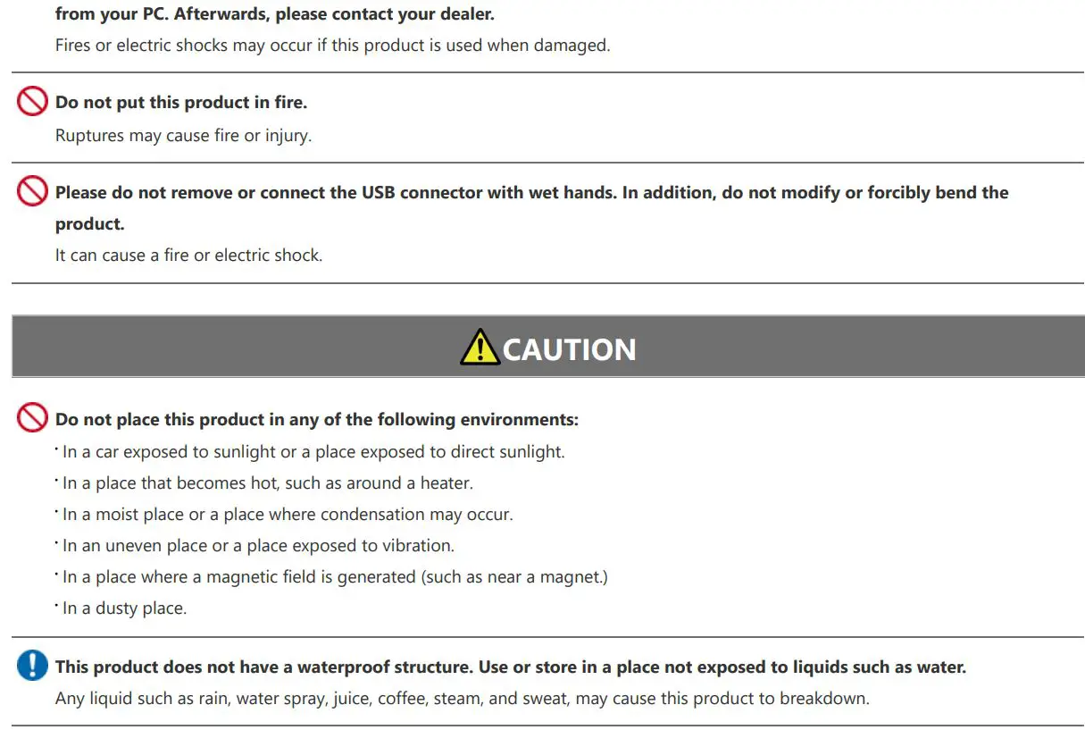 ELECOM M-VM510 Gaming Mouse User Manual - Meaning of symbols