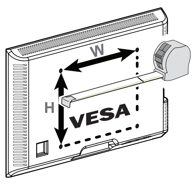 ELIVED YD3018 Long Arm TV Mount - Minimum VESA Pattern