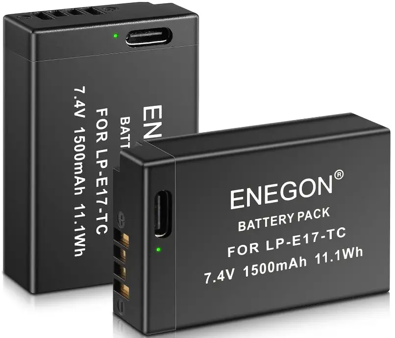 ENEGON LP-E17 Worldwide Travel Charger