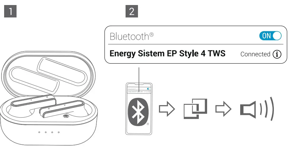ENERGY SISTEM Style 4 Wireless Headset Earphone - assembly 7