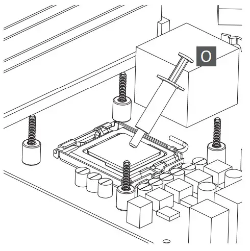 ENERMAX ELC-AQFA360-SQA Addressable RGB AIO Cooler - Intel Installation 6