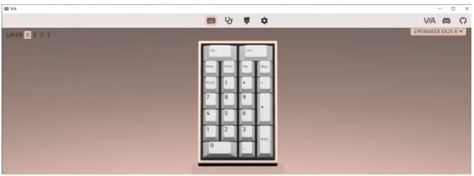 EPOMAKER EK21-X 20 Percent Triple Modes Hot Swappable RGB VIA Programmable Gasket Numpad - figure 6