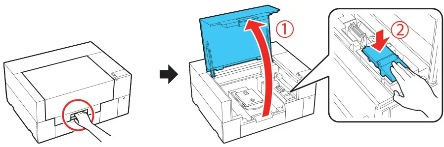 EPSON CPD64423 SureColor F1070 Standard Edition Printer - printer cover