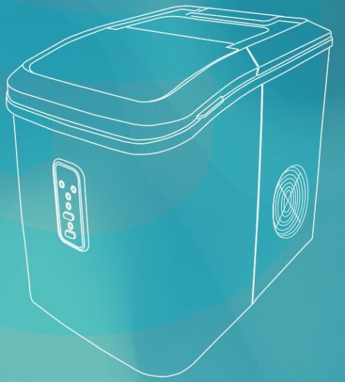 EUHOMY IM-01-WA Compact Potable Electric Ice Maker Machine.JPG