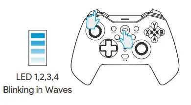 EVO FOX ONE Universal Wireless Gamepad -fig10
