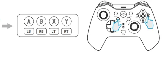 EVO FOX ONE Universal Wireless Gamepad -fig13