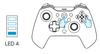 EVO FOX ONE Universal Wireless Gamepad -fig6