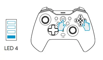 EVO FOX ONE Universal Wireless Gamepad -fig7