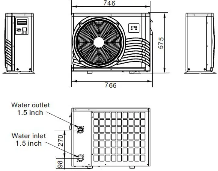 EVOHEAT -Fusion -Series -Swimming -Pool -Heat- Pump -Unit - 03
