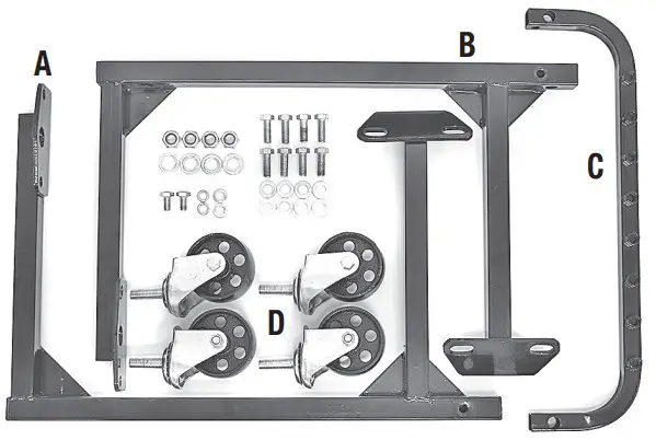 Eastwood 55240 Rolling Engine Storage Stand - Fig 1