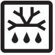 Electrolux LKR54001NW 50 cm Black Smooth Enamel Stove - Defrost