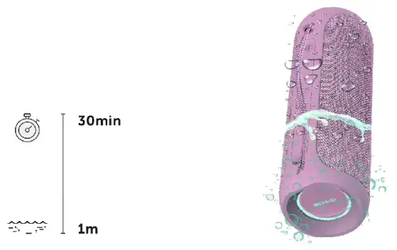 Electronics IPX7 Outdoor Portable Bluetooth Speaker - fig4