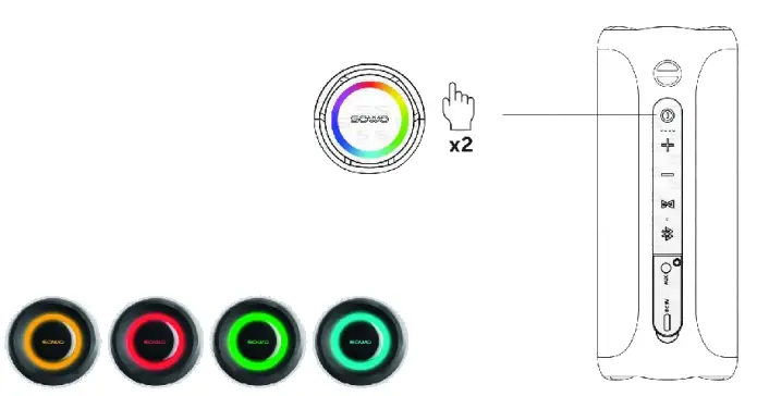 Electronics IPX7 Outdoor Portable Bluetooth Speaker - fig7