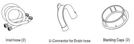 Equator Compact 824N Washer - Diagram of the fully automatic washer 2
