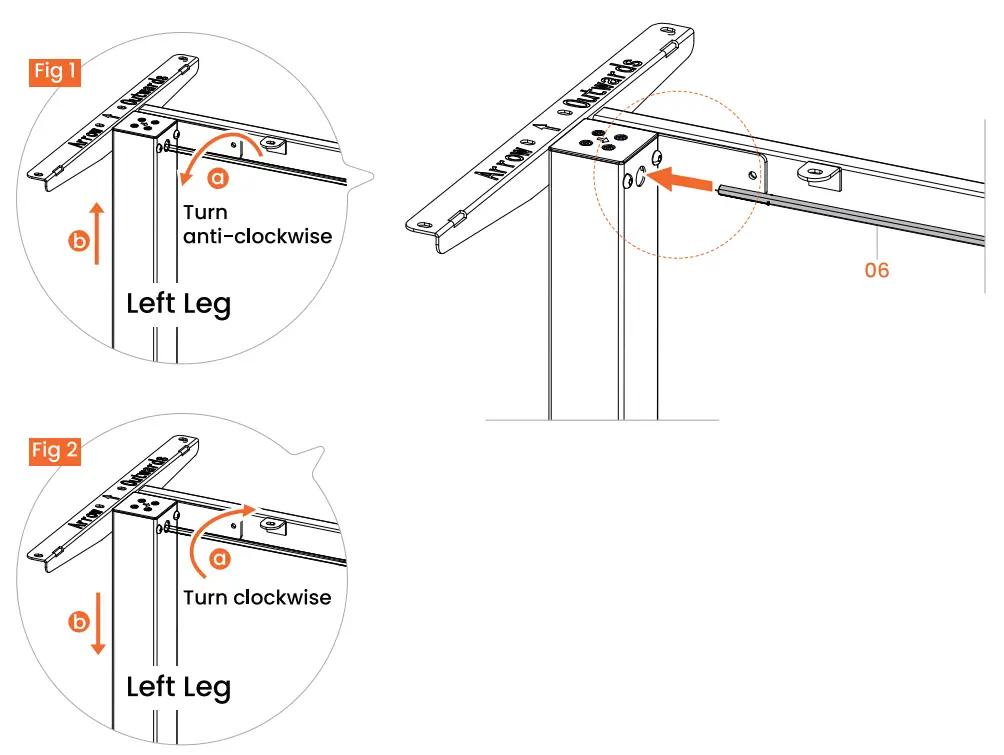 ErGear EGESD5V 3 Electric Standing Desk with Drawe - Lage Road