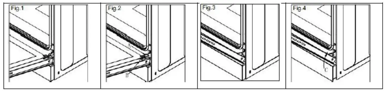 Euromaid EFS54FC-SGW 54cm Freestanding Gas Cooker - Figur1
