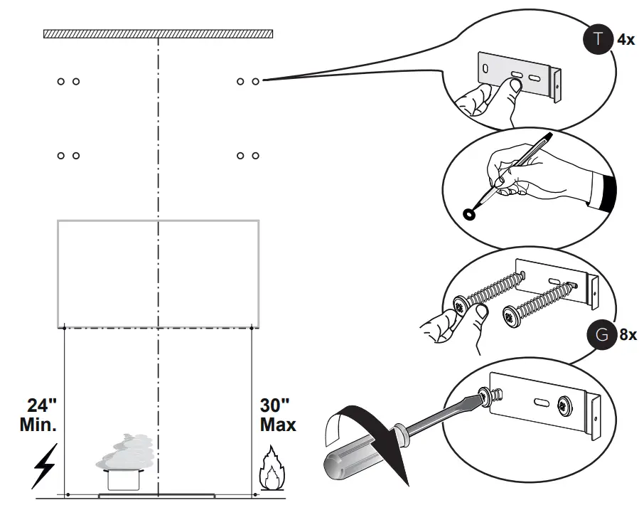 FABER TELEPRO30 Telescopic Chimney - fig4