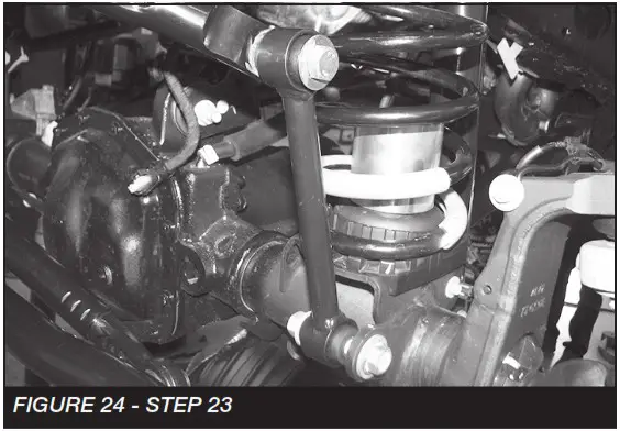 FABTECH FTS24258 Jeep Gladiator JT 4WD 5 Inch Crawler Box Kit - INSTRUCTIONS 24