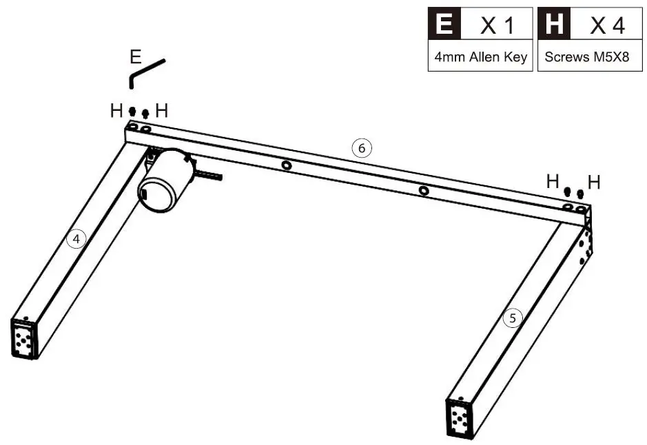 FAREXON-3536-Electric-Standing-Ergonomic-Desk-FIG-7