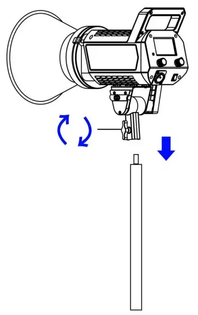 FEELWORLD FL225D Series 5600K Daylight Video Studio Light - . Light frame