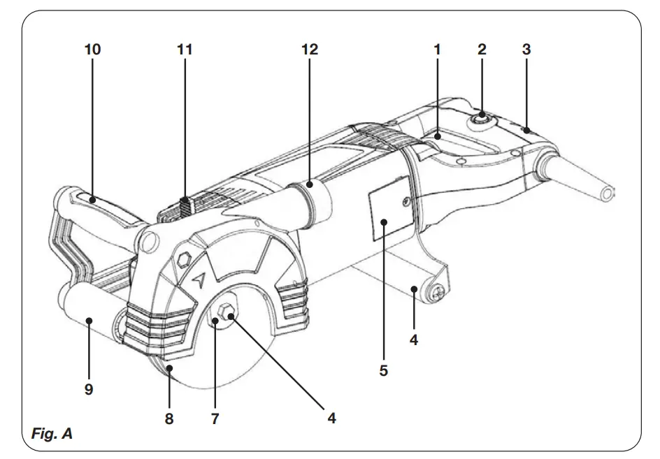 FERM WCM1001P Wall Chaser - Figure 1