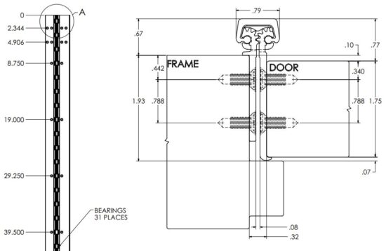 FIG 3 TEMPLATE FOR FULL MORTISE CONTINUOUS GEARED ALUMINUM HINGE.JPG