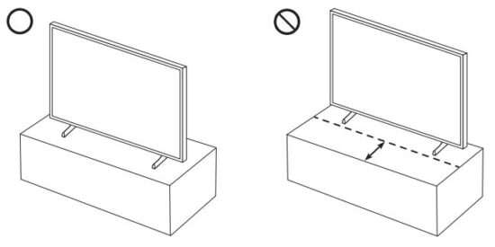 FIG 5 Precautions when installing the TV with a stand.JPG