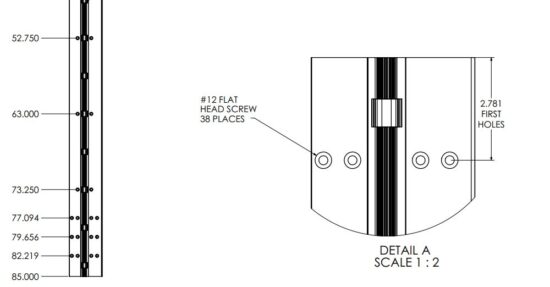 FIG 6 TEMPLATE FOR FULL MORTISE CONTINUOUS GEARED ALUMINUM HINGE.JPG