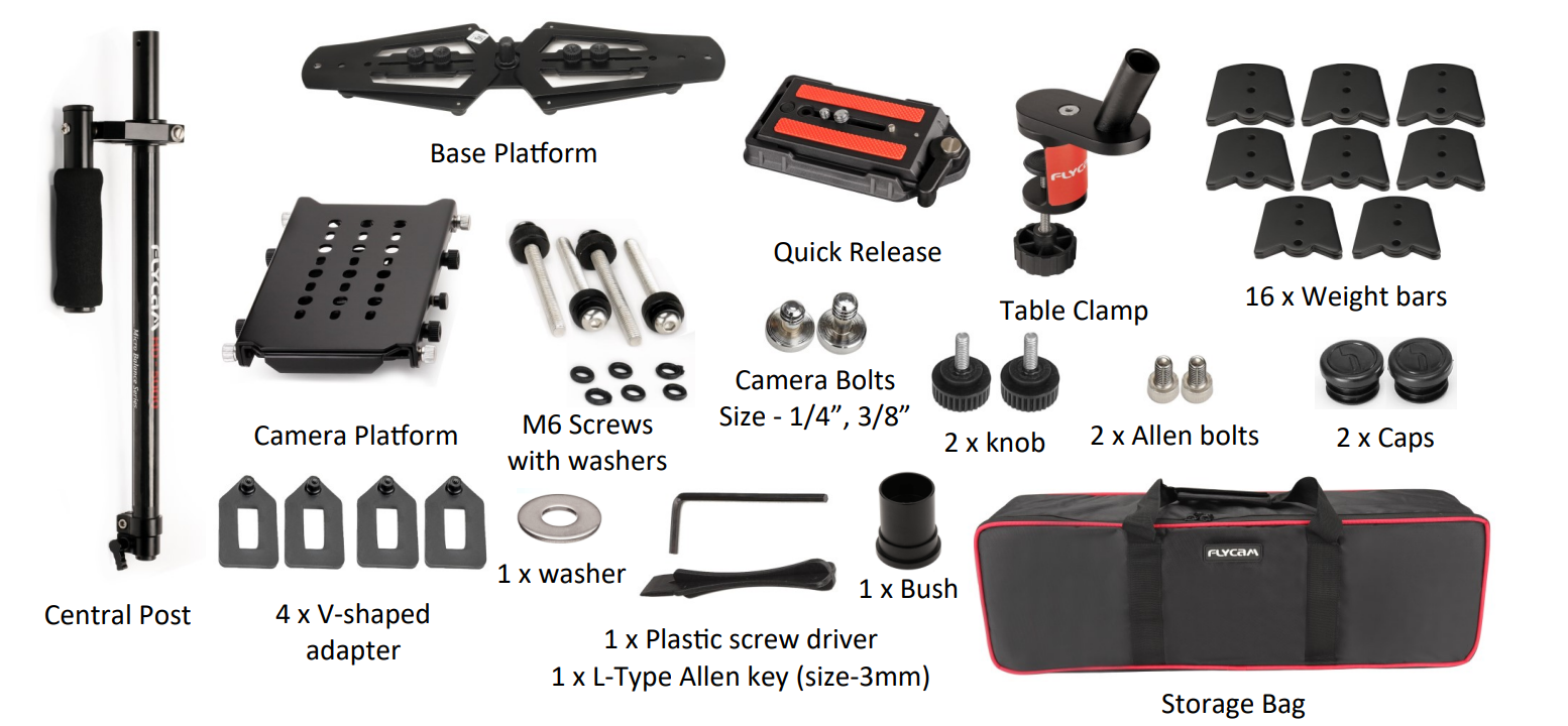FLYCAM FLCM-HD5-QT Handheld Stabilizer - Box