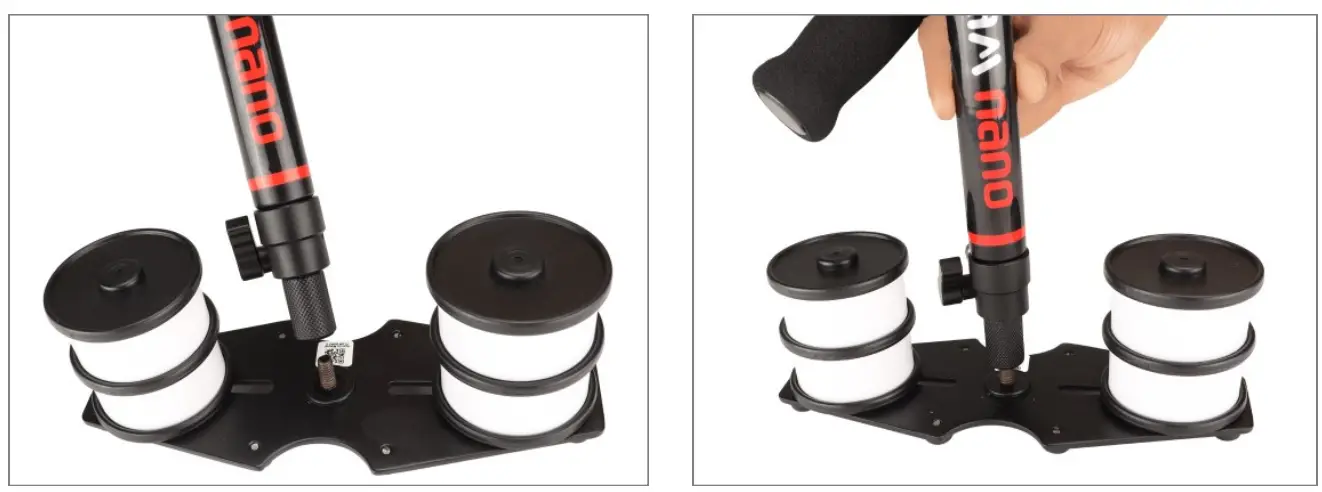 Nano camera Stabilizer System Setup