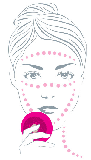 FOREO UFO Mini 2 Heated LED Power Mask - cleansing