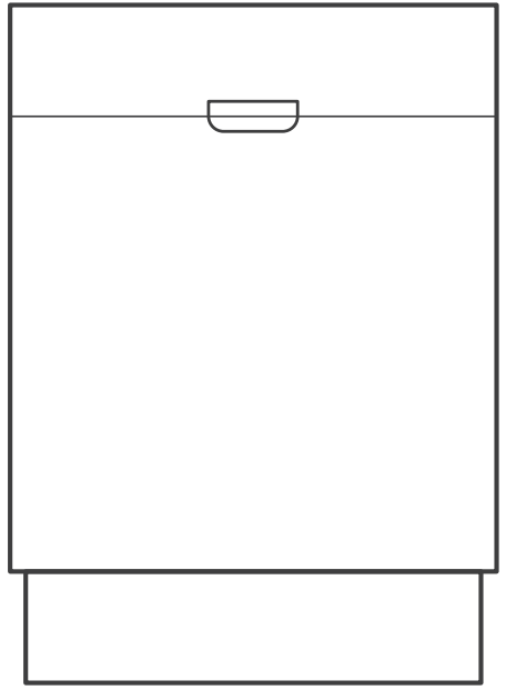 FORTE F24DWS450PR Fully Integrated Built-In Dishwasher
