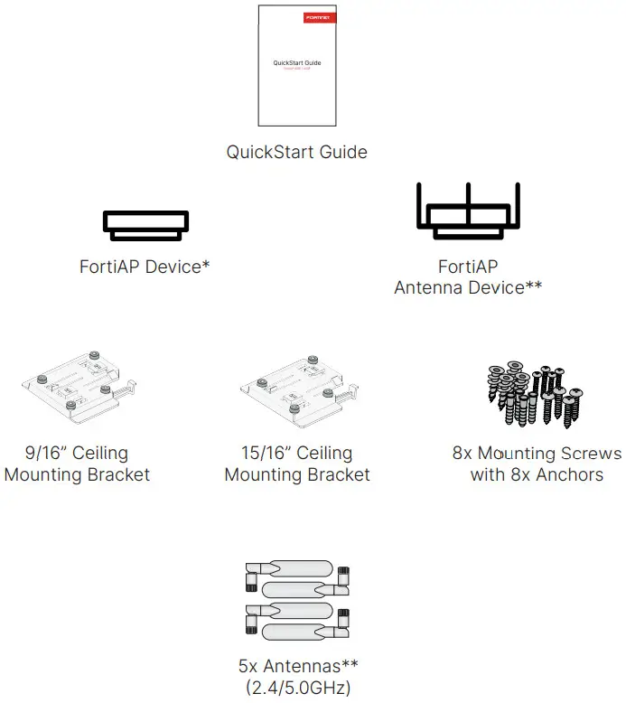 FORTINET FortiAP 431F Indoor Access Point - icon 2