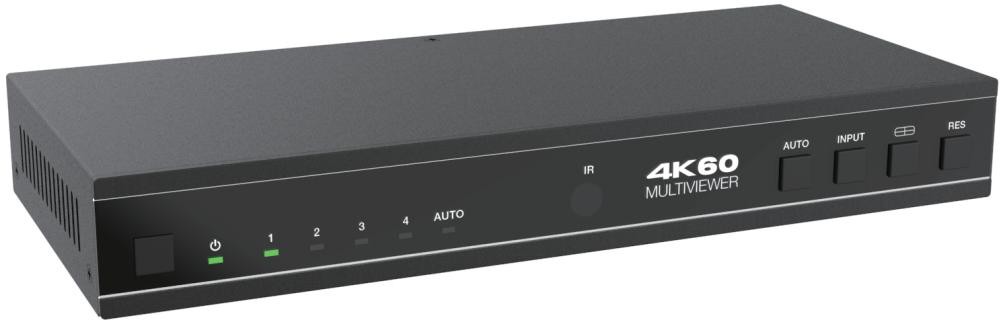 FOURKAY 4K60 4x1 Multiviewer Seamless UHD Video Switcher