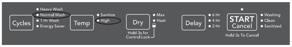FRIGIDAIRE A23587501 24-Inch Built-In Dishwasher - fig 3