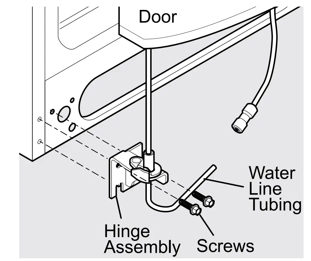 Adjustable Hinge (some models) 