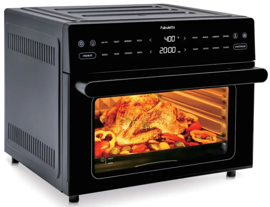 Fabuletta FAO101 Air Fryer Toaster Oven Combo