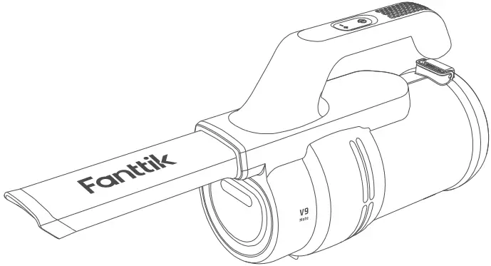 Fanttik V9 Mate Cordless Car Vacuum A0