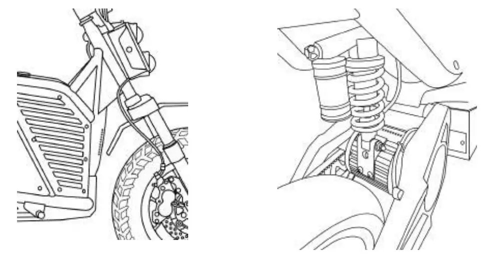Fonz Moto NKD Electric Motorbike - Identification