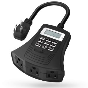 Fosmon Outdoor 7 Day Digital Programmable Timer