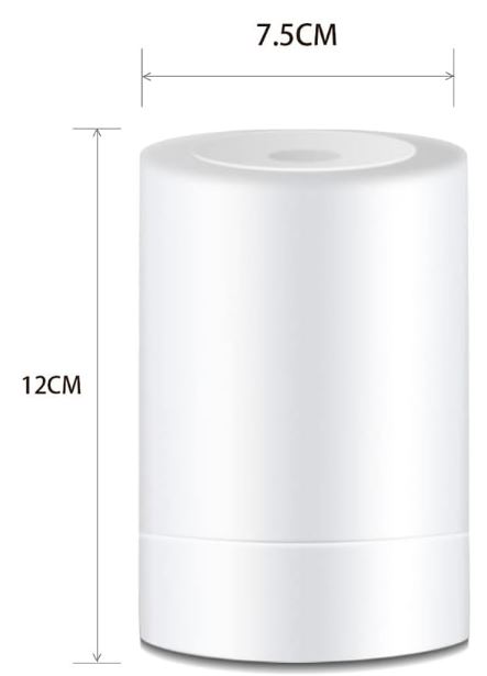 G Keni-L2-Portable-LED-Touch-Night-Lamp-dimension