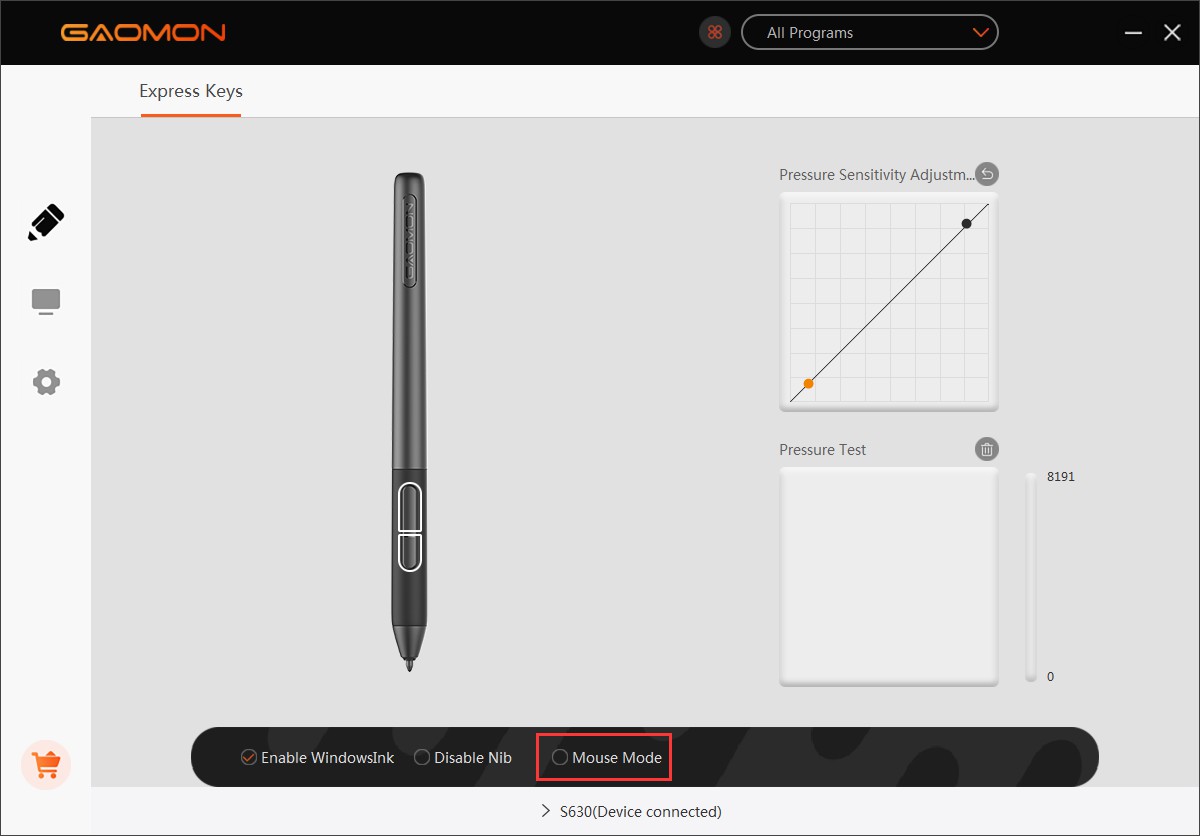 GAOMON S630 3 2 Inches Graphics Drawing Tablet - Function Setting 12