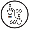 GARDENA 13400 Micro Drip Inline Dropper 23