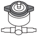 GARDENA 13400 Micro Drip Inline Dropper 29