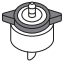 GARDENA 13400 Micro Drip Inline Dropper 31