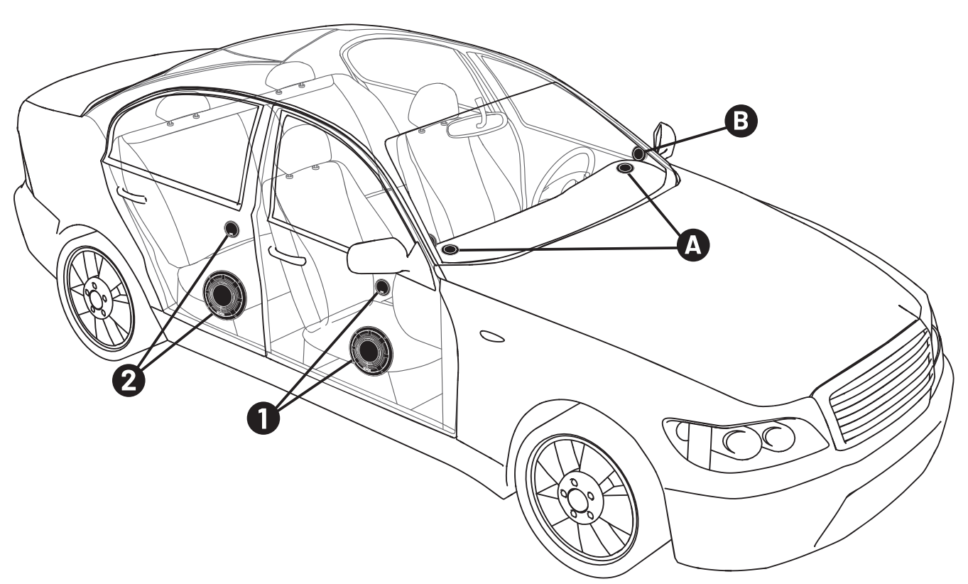 Speaker Tweeter Placement